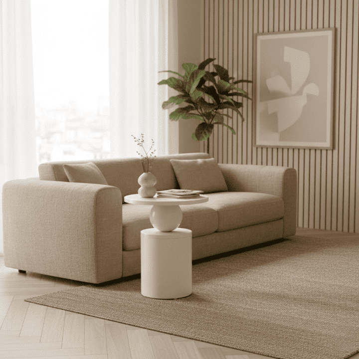 Modern Sculptural Side Table