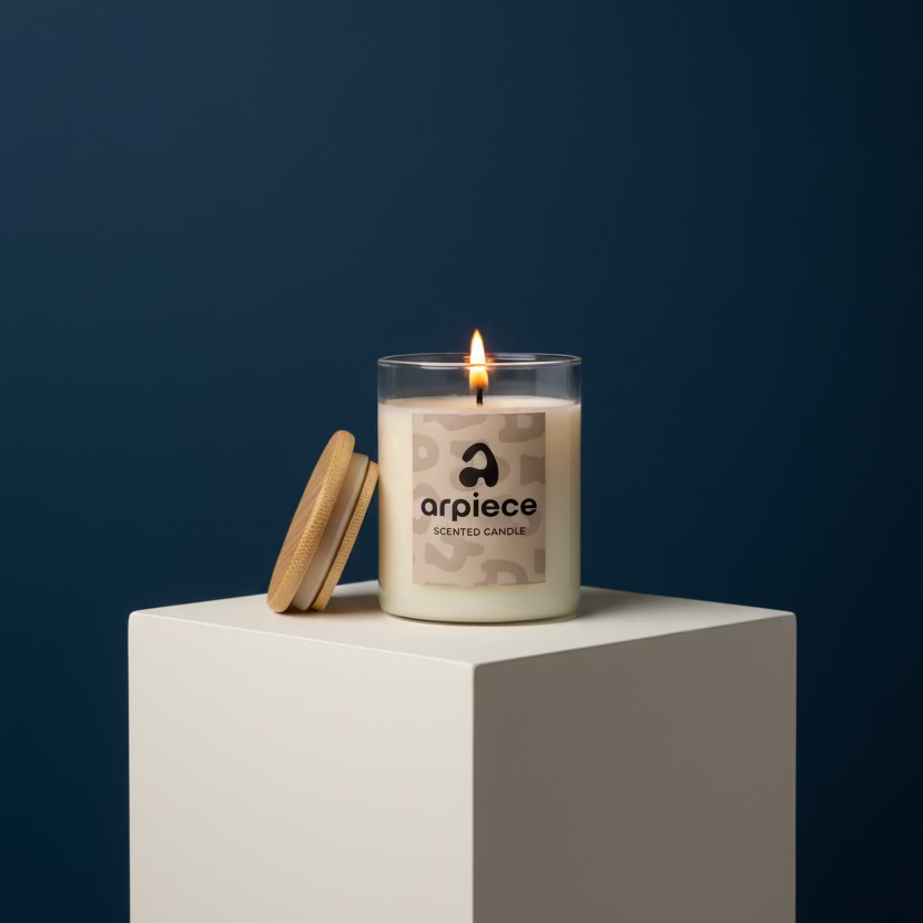 Vanilla Scented Candle Jar