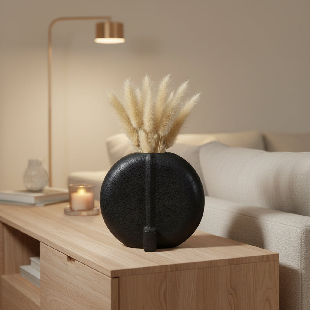 The Round One Pottery Vase - Arpiece - Home Decor