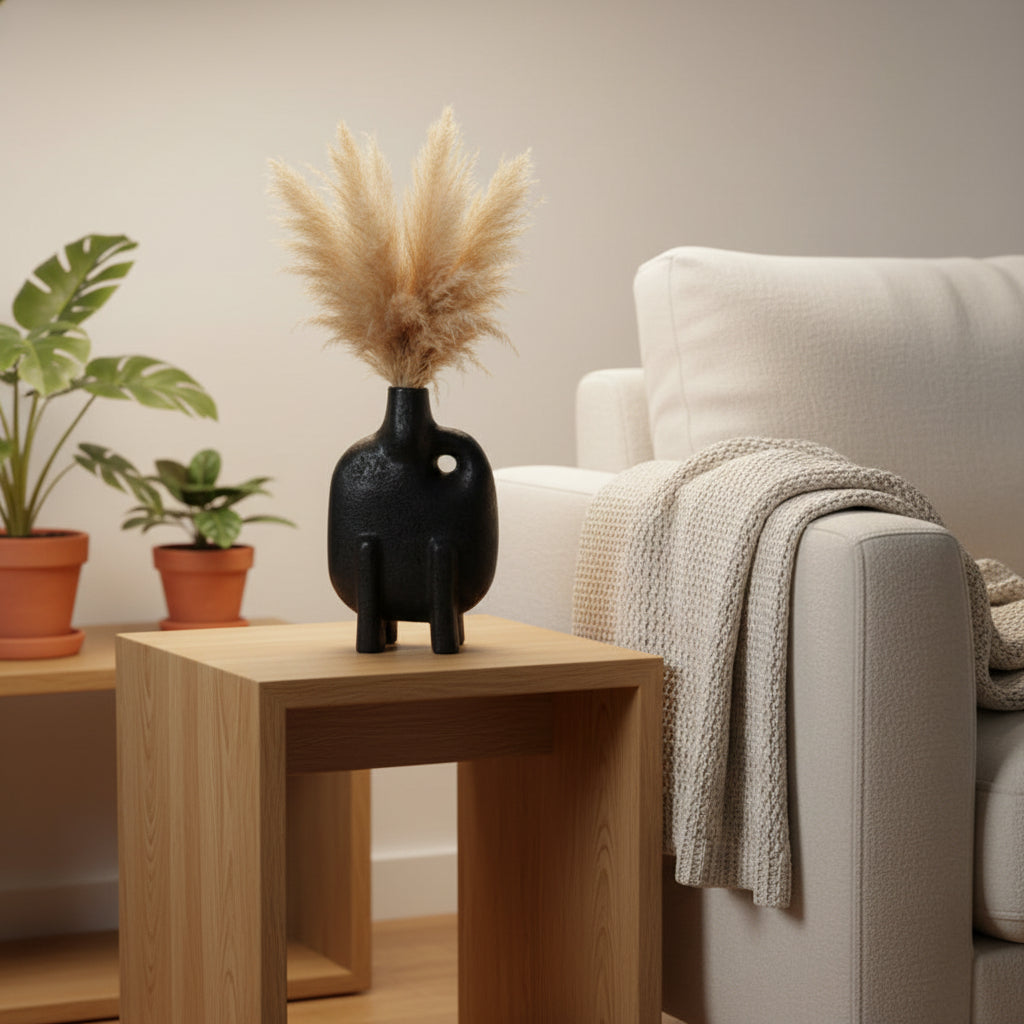 One-Hole Pottery Vase