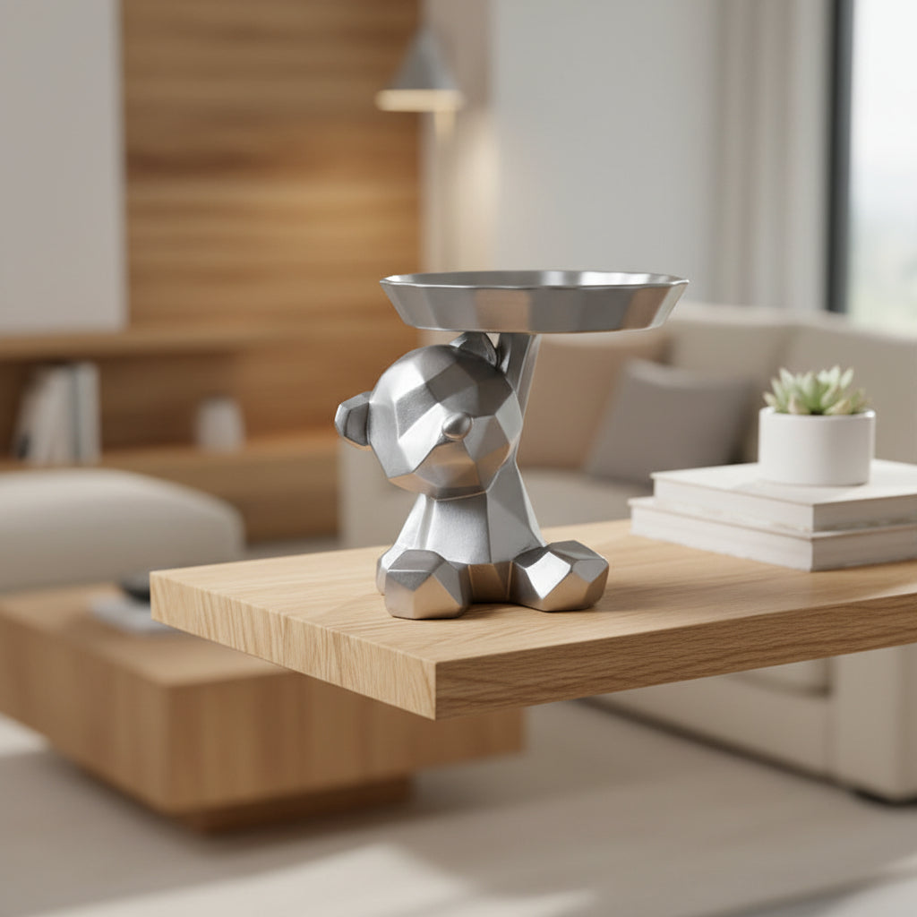 Geometric Teddy Tray