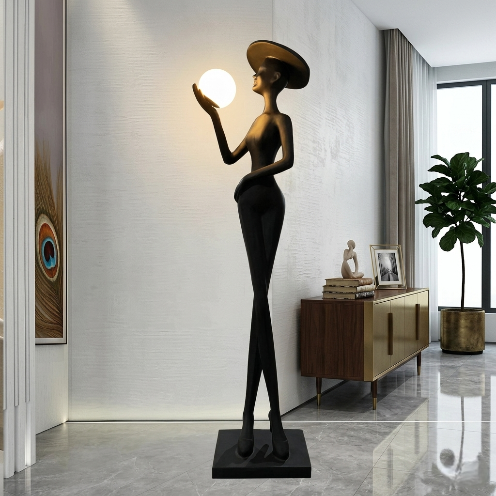 The Lady in Hat - Arpiece - Home Decor