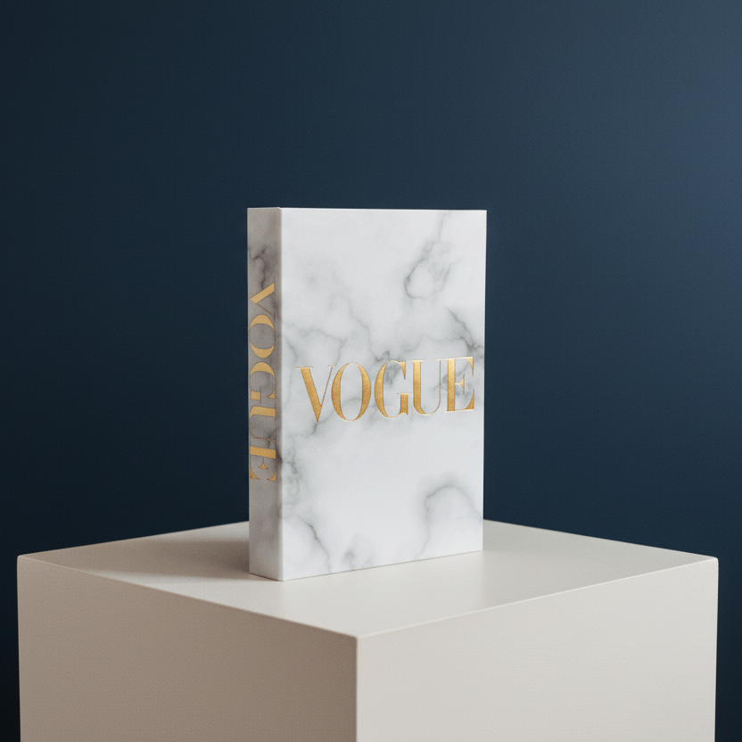 Stylish decor book – coffee table accessory by Kvell Masterpiece, enhancing home aesthetics in Egypt.